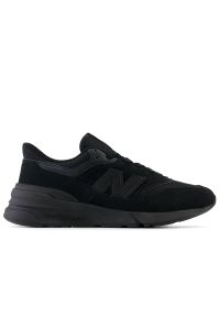 Buty New Balance U997RFB - czarne. Okazja: na co dzień. Kolor: czarny. Materiał: materiał, skóra, syntetyk, guma. Szerokość cholewki: normalna