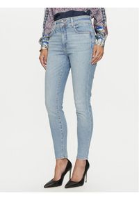 Guess Jeansy W4YA34 D52U0 Niebieski Skinny Fit. Kolor: niebieski #1