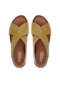 Pikolinos Sandały W9E-0912 Zielony. Kolor: zielony. Materiał: skóra #5