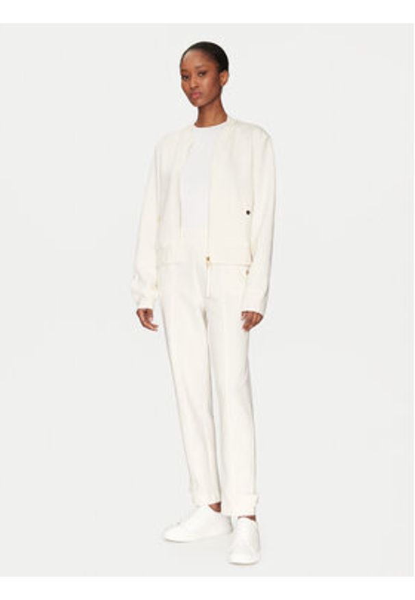 JOOP! Bluza 30044792 Écru Regular Fit. Materiał: bawełna