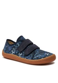 Froddo Sneakersy Barefoot Canvas G1700379-9 D Niebieski. Kolor: niebieski