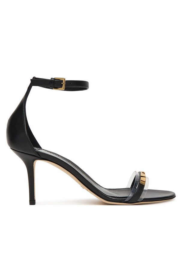 Sandały Elisabetta Franchi. Kolor: czarny