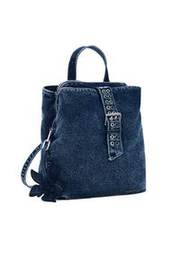 Desigual Plecak 26SAKD03 Niebieski. Kolor: niebieski. Materiał: materiał #4