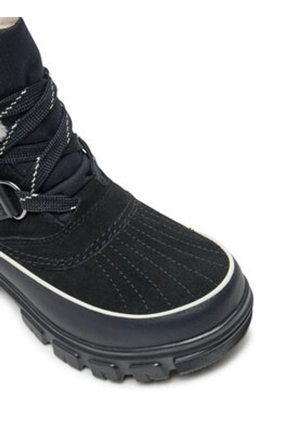 sorel - Sorel Śniegowce Torino V Wp Outdry 2106701010 Czarny. Kolor: czarny. Materiał: zamsz, skóra