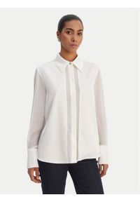 Fracomina Koszula FY26ST6041W41201 Écru Regular Fit. Materiał: syntetyk #1