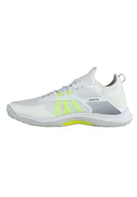 ALLSIX - Buty do siatkówki męskie Allsix 500 FIT. Kolor: żółty, szary, zielony, wielokolorowy, biały. Materiał: kauczuk. Szerokość cholewki: normalna. Sport: siatkówka