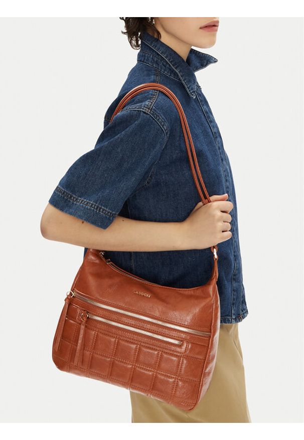 Lasocki Torebka C-LSK-L-010-08 Brązowy. Kolor: brązowy