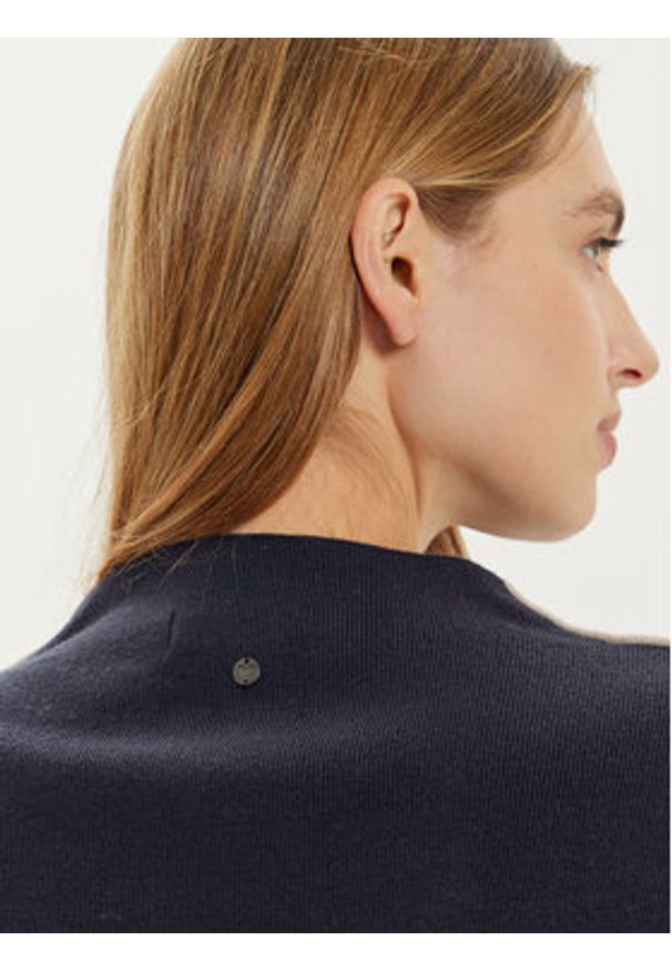 Tatuum Sweter Coraline T2420.090B Granatowy Regular Fit. Kolor: niebieski. Materiał: syntetyk