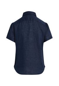 Polo Ralph Lauren Koszula 211973366506 Granatowy Regular Fit. Typ kołnierza: polo. Kolor: niebieski. Materiał: len #2