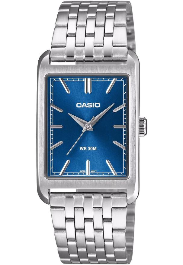 Zegarek Casio Zegarek Męski Casio Timeless MTP-B215D-2AVDF Classic Tiffany Blue