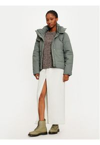 Vero Moda Kurtka zimowa Greta Kylie 10311315 Zielony Regular Fit. Kolor: zielony. Materiał: skóra. Sezon: zima #5