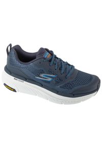 skechers - Buty do biegania męskie, Max Cushioning Premier 2.0. Kolor: niebieski. Model: Skechers Sport. Sport: bieganie