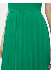 TOMMY HILFIGER - Tommy Hilfiger Sukienka codzienna WW0WW41868 Zielony Regular Fit. Okazja: na co dzień. Kolor: zielony. Materiał: syntetyk. Typ sukienki: proste. Styl: casual #2