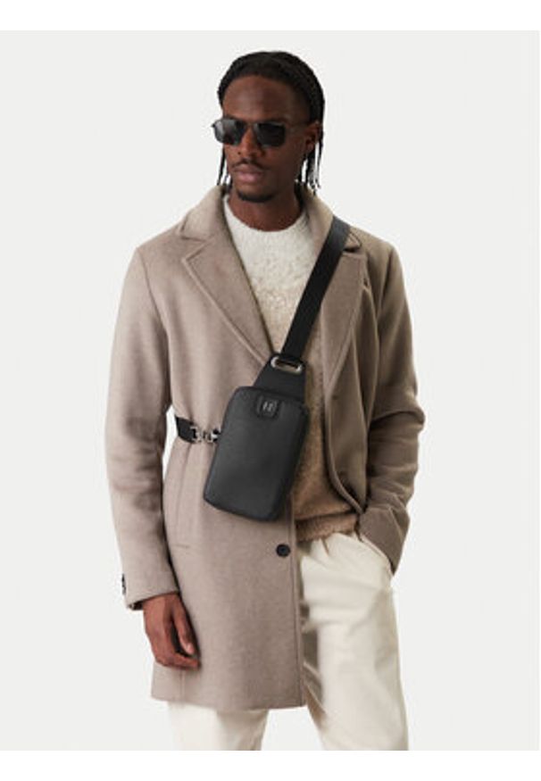 Karl Lagerfeld - KARL LAGERFELD Saszetka A3M30158 Czarny. Kolor: czarny. Materiał: skóra