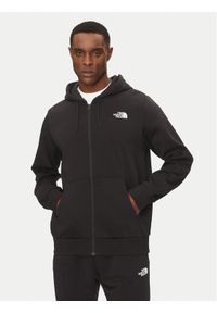 The North Face Bluza Simple Dome NF0A89FD Czarny Regular Fit. Kolor: czarny. Materiał: syntetyk, bawełna