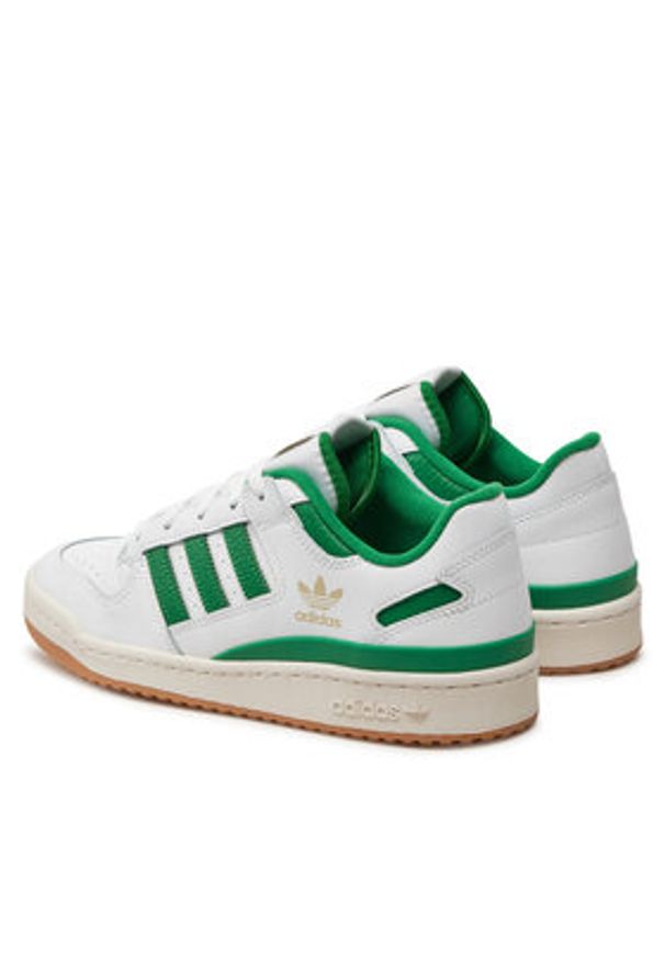 Adidas - adidas Sneakersy Forum Low Cl IH7820 Biały. Kolor: biały. Materiał: skóra