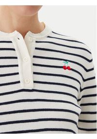 Pieces Sweter Senna 17156406 Écru Regular Fit. Materiał: syntetyk #4