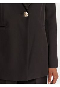 Maryley Marynarka 25IB187/M06/43NE Czarny Regular Fit. Kolor: czarny. Materiał: syntetyk