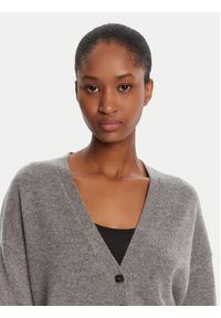 Marella Kardigan Chicco 2523346044 Szary Loose Fit. Kolor: szary. Materiał: kaszmir #4