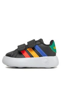 Adidas - adidas Sneakersy Grand Court 2.0 Cf I IE1372 Czarny. Kolor: czarny. Materiał: skóra #5
