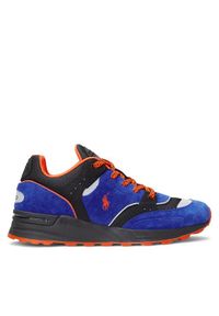 Polo Ralph Lauren Sneakersy 809913368002 Granatowy. Kolor: niebieski. Materiał: zamsz, skóra