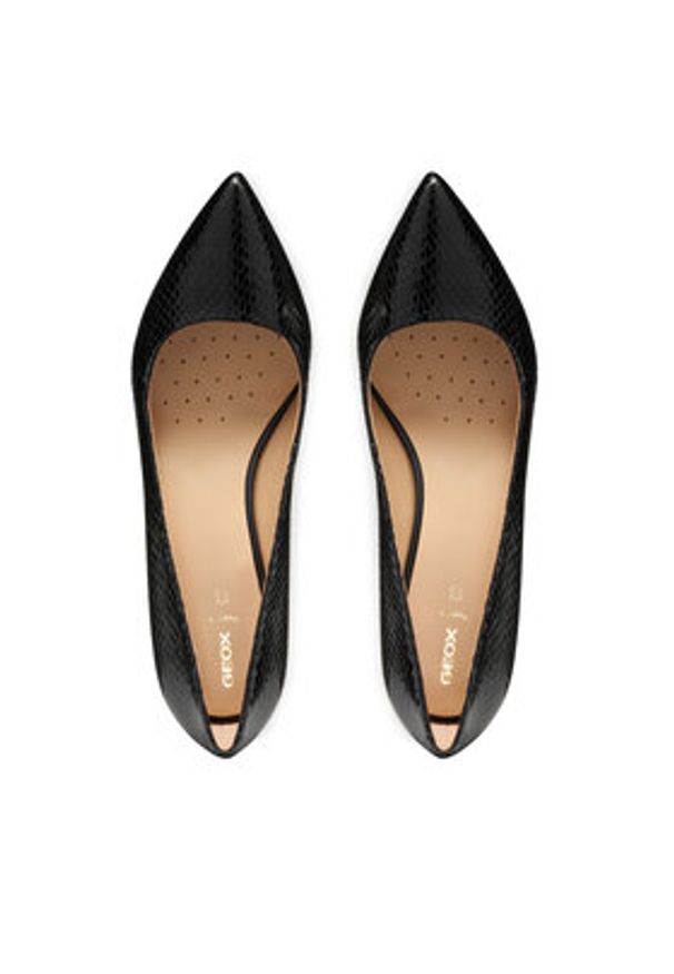 Geox Czółenka D Kleopy D55YBA 000KY C9999 Czarny. Kolor: czarny. Materiał: skóra