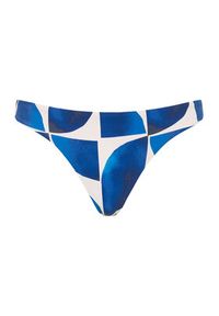 Seafolly Dół od bikini 40426-238 Niebieski. Kolor: niebieski. Materiał: syntetyk #4