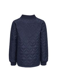 Dziecięcy dres Hummel hmlsobi mini thermoset. Okazja: na uczelnię. Kolor: fioletowy, niebieski, wielokolorowy. Materiał: dresówka. Styl: sportowy #1