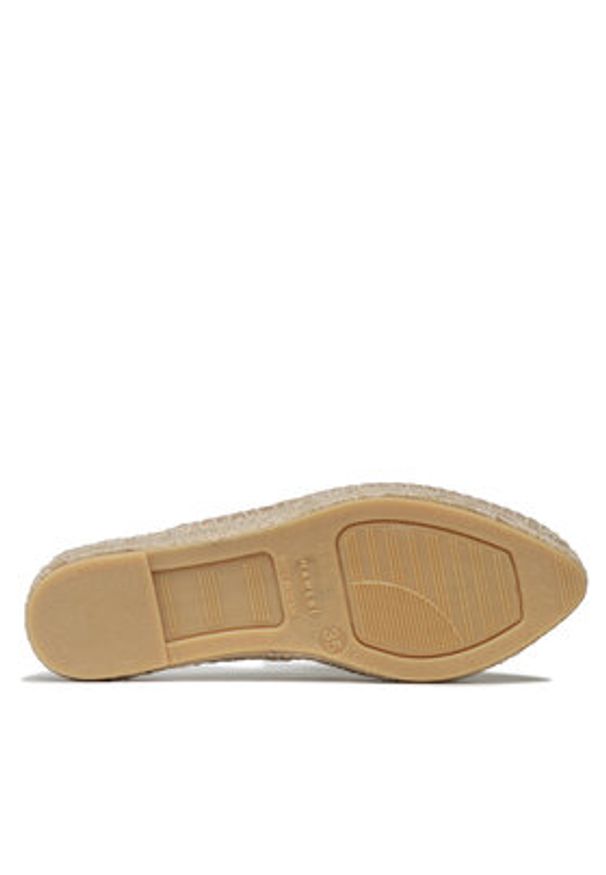 Manebi Espadryle Suede Mules M 1.1 M0 Beżowy. Kolor: beżowy. Materiał: zamsz, skóra