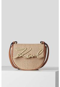 Karl Lagerfeld torebka kolor beżowy. Kolor: beżowy #1