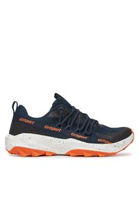 Sneakersy Grisport. Kolor: niebieski