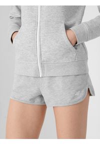 4f - 4F Spodenki dresowe damskie S. Kolor: szary. Materiał: dresówka #2