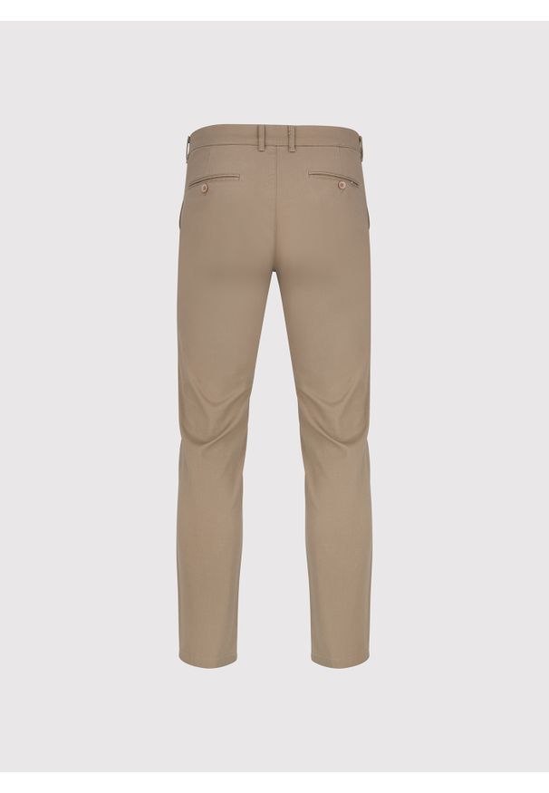 Pako Lorente - PAKO LORENTE – Beżowe spodnie męskie. Kolor: beżowy. Materiał: elastan, bawełna. Sezon: wiosna