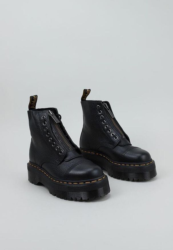 Dr. Martens - Buty Sinclair Rozmiar 42 Czarny - 22564001. Zapięcie: zamek. Kolor: czarny. Materiał: skóra