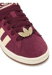 Adidas - adidas Sneakersy Campus 00s KK0049 Bordowy. Kolor: czerwony. Materiał: skóra, zamsz. Model: Adidas Campus #3