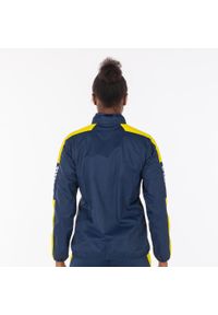 Damska kurtka przeciwdeszczowa Joma Championship IV granatowo-żółta XS. Kolor: wielokolorowy, niebieski, żółty #2