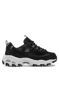 skechers - Skechers Sneakersy Biggest Fan 11930/BLK Czarny. Kolor: czarny. Materiał: materiał #4