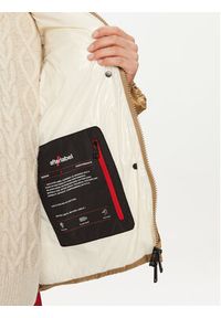 After Label Kurtka puchowa Kipnuk A00043 Beżowy Regular Fit. Kolor: beżowy. Materiał: syntetyk
