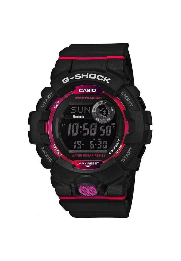 Casio - CASIO RABAT ZEGAREK G-SHOCK G-Squad GBD-800-1ER. Rodzaj zegarka: cyfrowe. Materiał: tworzywo sztuczne. Styl: sportowy