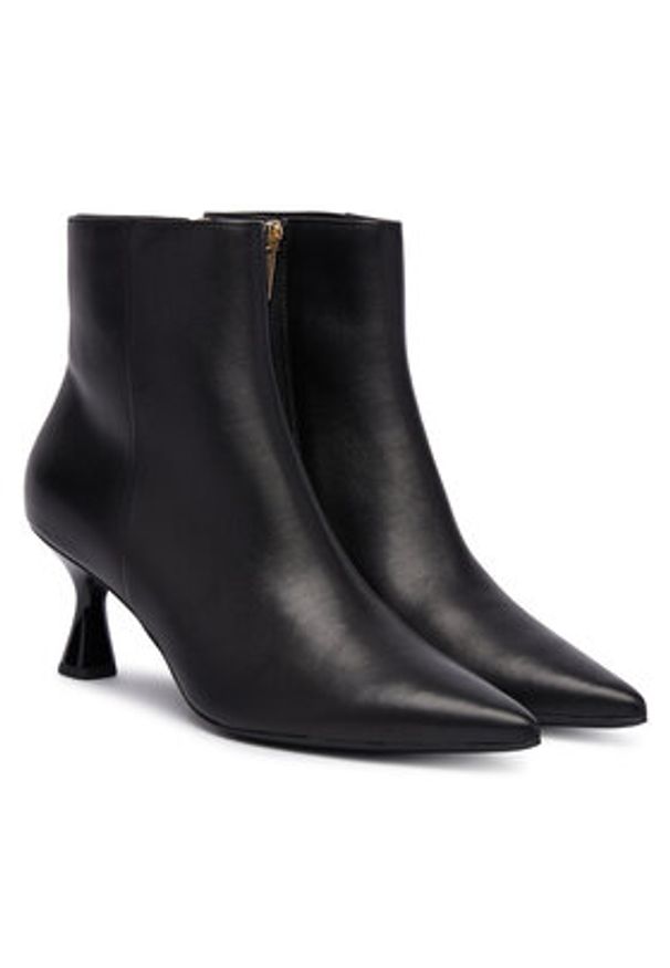 HÖGL Botki 0-106500 Czarny. Kolor: czarny. Materiał: skóra