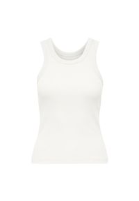 only - ONLY T-Shirt 31371 Biały Comfort Fit. Kolor: biały #1