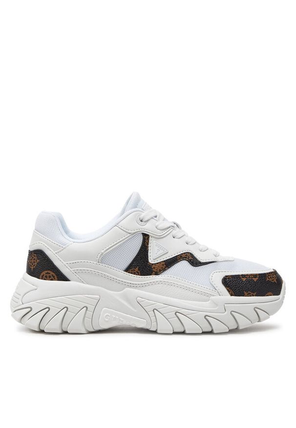 Sneakersy Guess. Kolor: biały