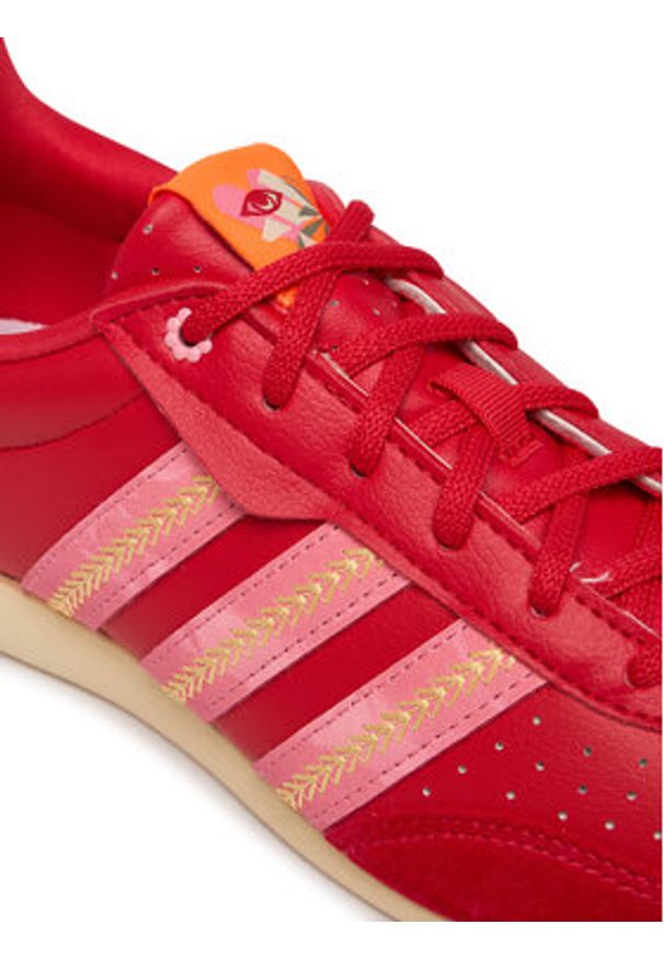 Adidas - adidas Sneakersy Barreda Lo KI3362 Czerwony. Kolor: czerwony. Materiał: skóra