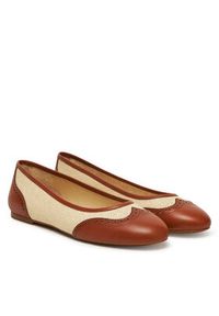 Lauren Ralph Lauren - LAUREN RALPH LAUREN Baleriny Jayna 802961799001 Beżowy. Kolor: beżowy #3