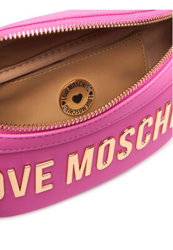 Love Moschino - LOVE MOSCHINO Nerka JC4195PP1OKD0604 Różowy. Kolor: różowy. Materiał: skóra