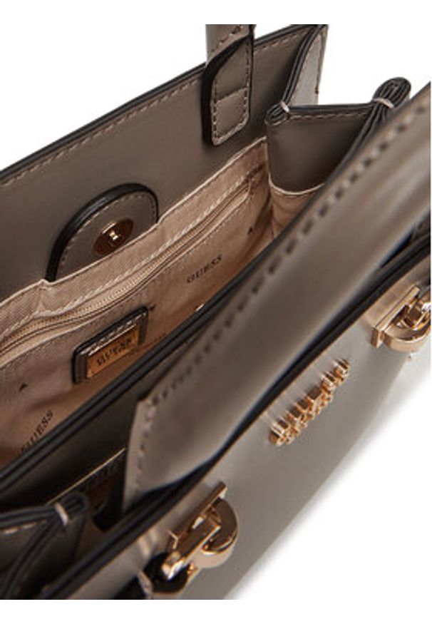 Guess Torebka HWVG96 39760 Brązowy. Kolor: brązowy. Materiał: skórzane