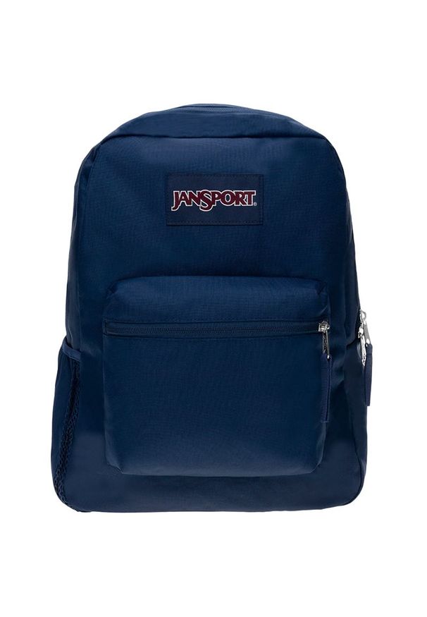 Plecak JanSport Cross Town EK0A5BAIN541 - granatowy. Kolor: niebieski. Materiał: poliester. Styl: sportowy, casual, klasyczny