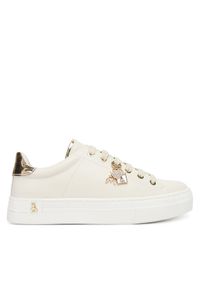 Patrizia Pepe Sneakersy PPJ900.02 Écru. Materiał: skóra #1