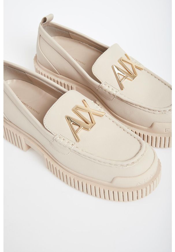 Armani Exchange - Loafersy damskie ARMANI EXCHANGE