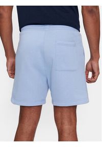 Tommy Jeans Szorty sportowe Beach DM0DM18978 Niebieski Regular Fit. Kolor: niebieski. Materiał: bawełna. Styl: sportowy